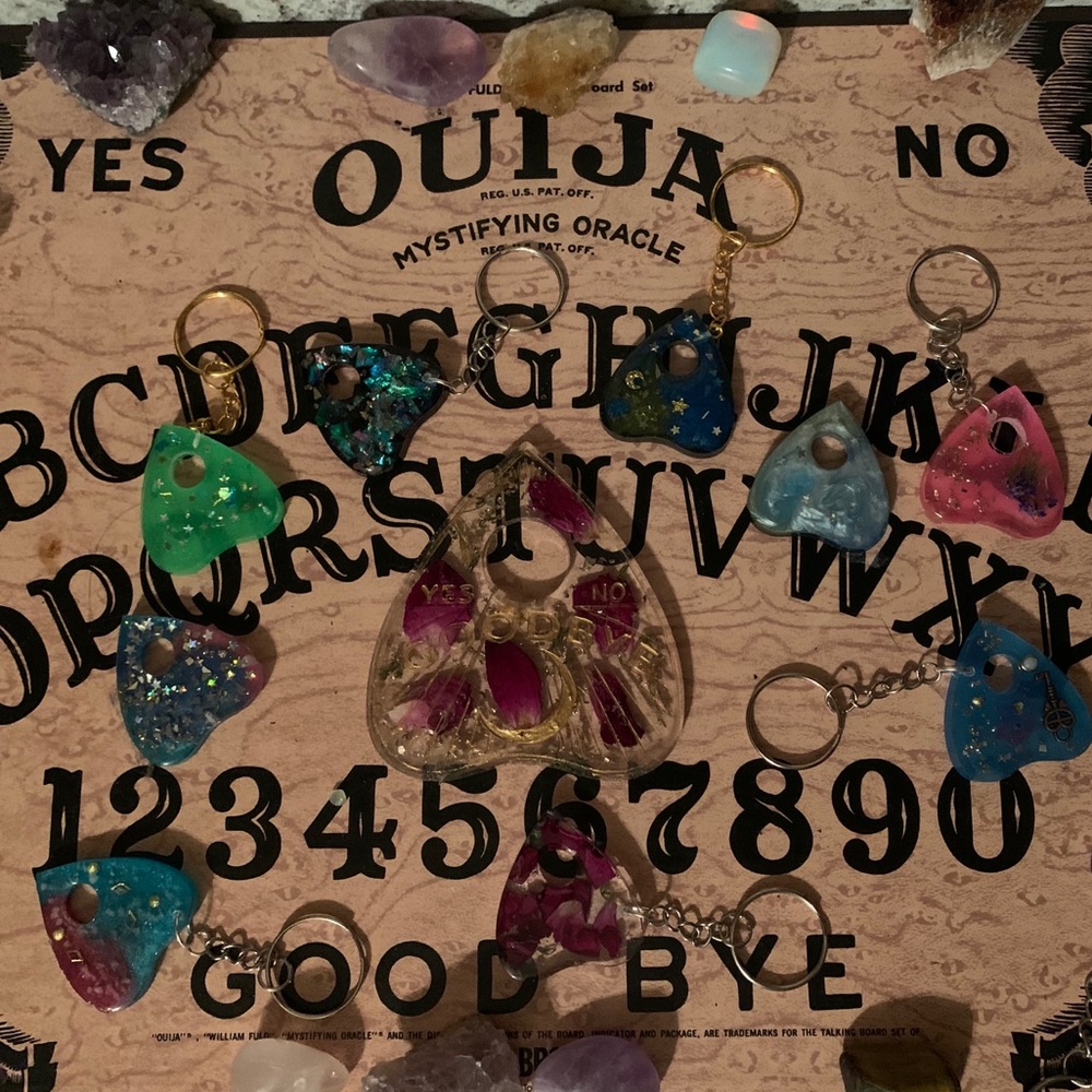 Planchette keychains